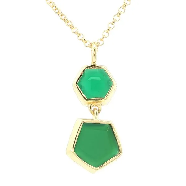 Jorge Revilla ATLAS - Green Onyx Drop Pendant Bryan Jewelry Prattville, AL