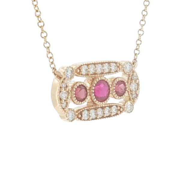 Vintage Elegance with a Radiant Ruby Glow. Image 2 Bryan Jewelry Prattville, AL