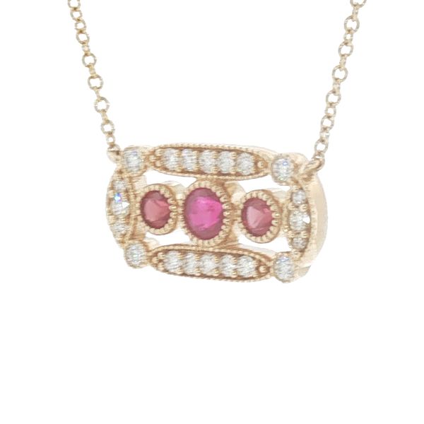 Vintage Elegance with a Radiant Ruby Glow. Image 3 Bryan Jewelry Prattville, AL