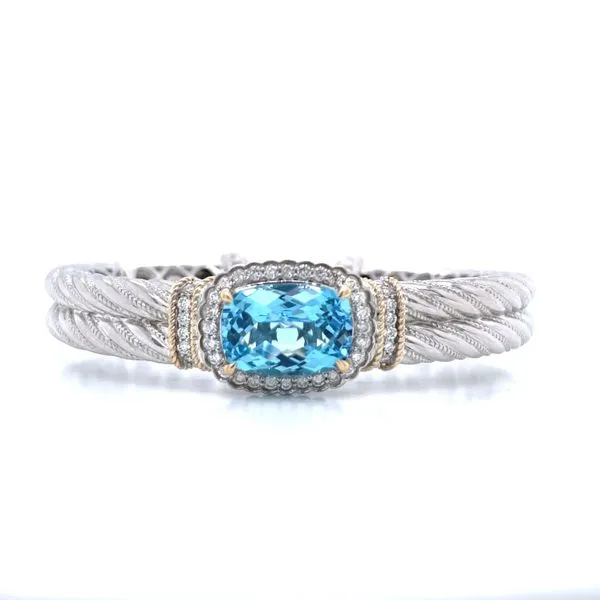 Blue Topaz Cuff from Piyaro Image 2 Bryan Jewelry Prattville, AL