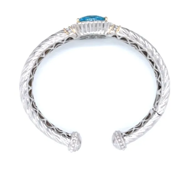 Blue Topaz Cuff from Piyaro Image 4 Bryan Jewelry Prattville, AL