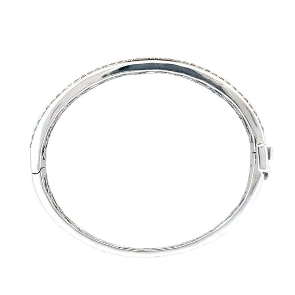Sapphire & Diamond Bangle Bracelet Image 3 Bryan Jewelry Prattville, AL