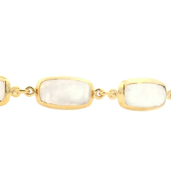 Rainbow Moonstone yellow vermeil bracelet Bryan Jewelry Prattville, AL