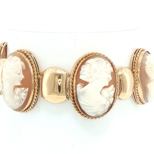 Cameo Charm Estate Bracelet Image 3 Bryan Jewelry Prattville, AL