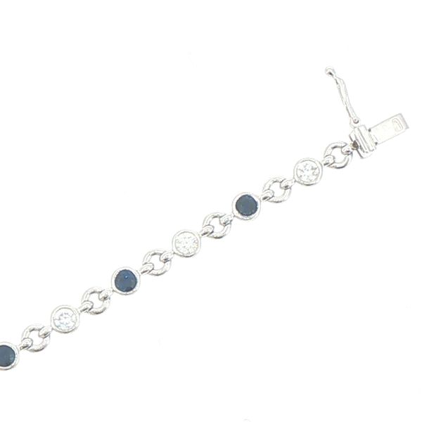 Sapphire & Diamond Line of Brilliance Image 5 Bryan Jewelry Prattville, AL