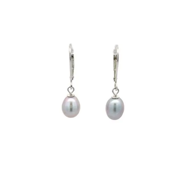 5-6mm Lever Back SS Grey color Bryan Jewelry Prattville, AL