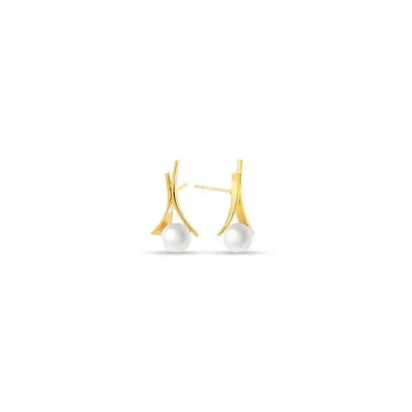Joryel Vera Modern Pearl Earring-YP Image 2 Bryan Jewelry Prattville, AL