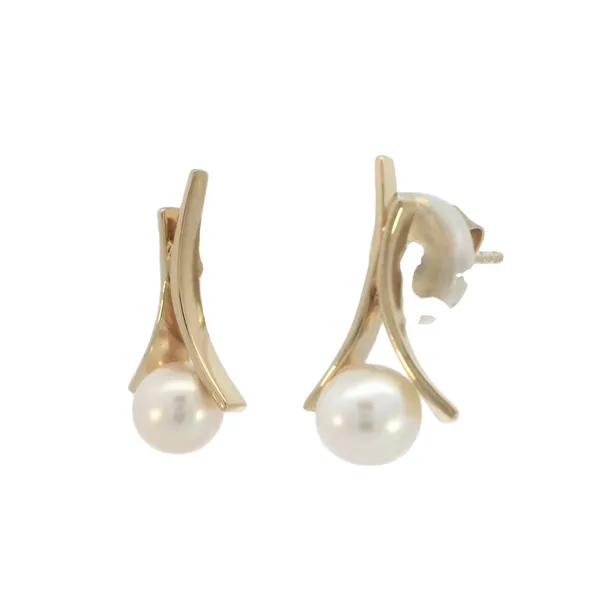 Joryel Vera Modern Pearl Earring-YP Image 3 Bryan Jewelry Prattville, AL