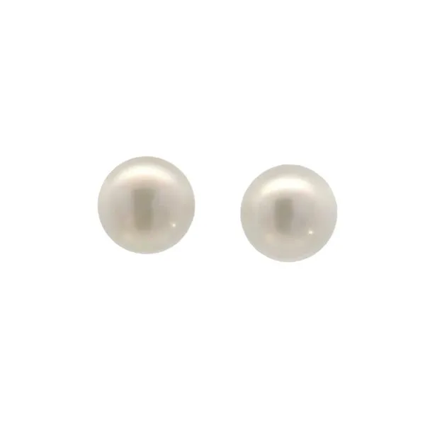 Sterling Silver 12m White Fresh Water Pearl Earrings Bryan Jewelry Prattville, AL