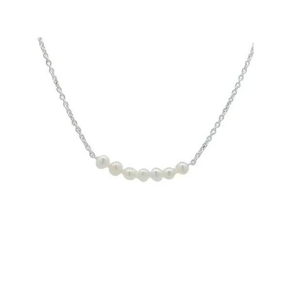 7-pearl necklace in silver Bryan Jewelry Prattville, AL