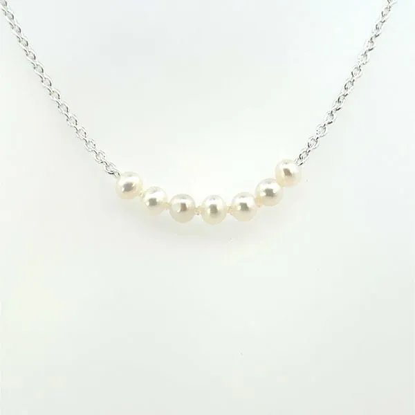 7 Pearl silver necklace Image 2 Bryan Jewelry Prattville, AL
