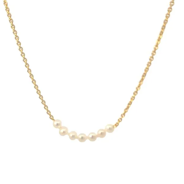 Kids 7-Pearl vermeil necklace Image 3 Bryan Jewelry Prattville, AL