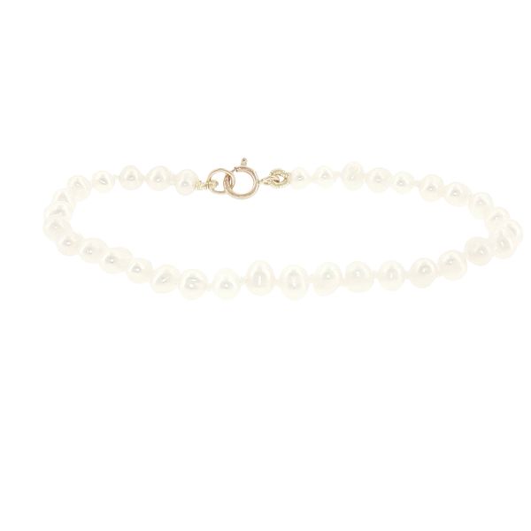 Timeless Treasure: Children’s Freshwater Pearl Bracelet in 14K Yellow Gold Bryan Jewelry Prattville, AL