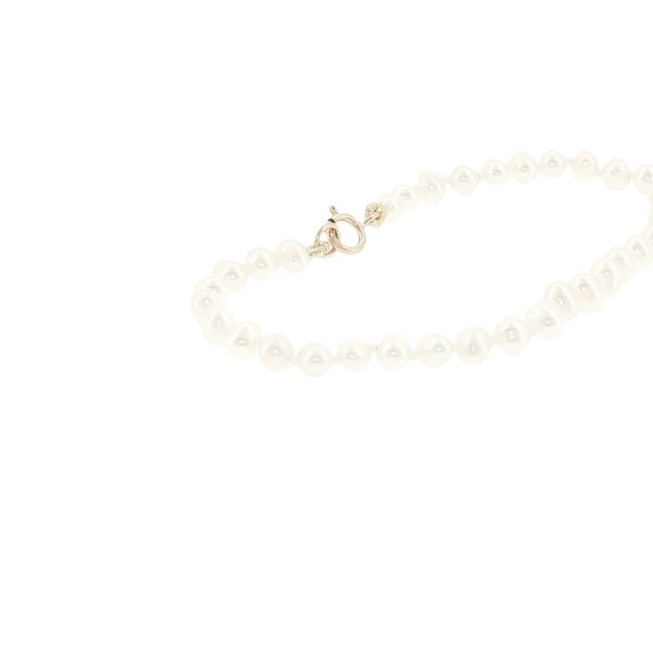 Timeless Treasure: Children’s Freshwater Pearl Bracelet in 14K Yellow Gold Image 2 Bryan Jewelry Prattville, AL