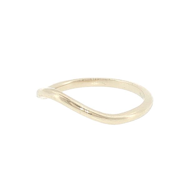 Perfectly Contoured Elegance: 2mm Curved 10K Yellow Gold Band Image 3 Bryan Jewelry Prattville, AL