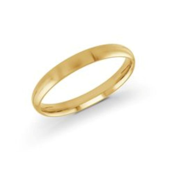 3mm 14K Yellow Gold Polished Wedding Ban Bryan Jewelry Prattville, AL