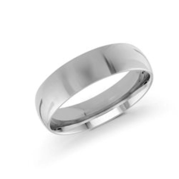 6mm high polished 10kw weddng band Bryan Jewelry Prattville, AL