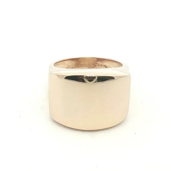 Statement of Strength: Square Top Signet Ring Image 3 Bryan Jewelry Prattville, AL