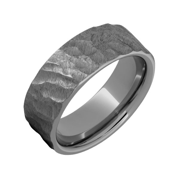 Thor- Tungsten Rugged Texture Wedding Band Bryan Jewelry Prattville, AL