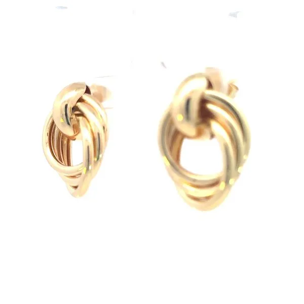 Gold Filled Door Knocker Style Earrings Image 2 Bryan Jewelry Prattville, AL