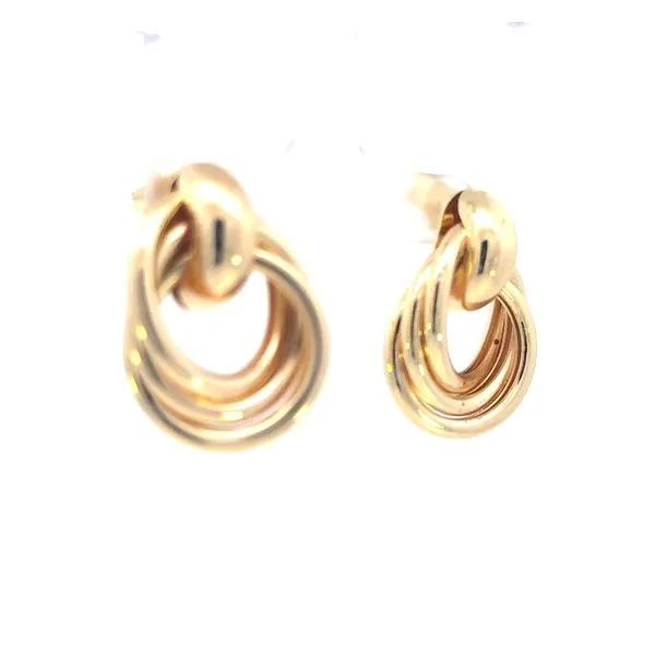 Gold Filled Door Knocker Style Earrings Image 3 Bryan Jewelry Prattville, AL