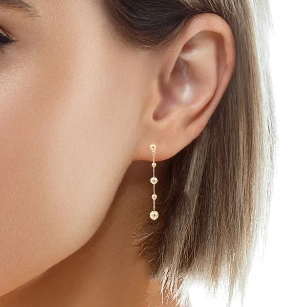 Gold Filled Ball Dangles Image 4 Bryan Jewelry Prattville, AL