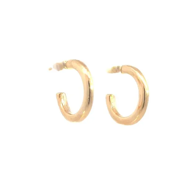 Gold Filled small hoop earring Image 2 Bryan Jewelry Prattville, AL