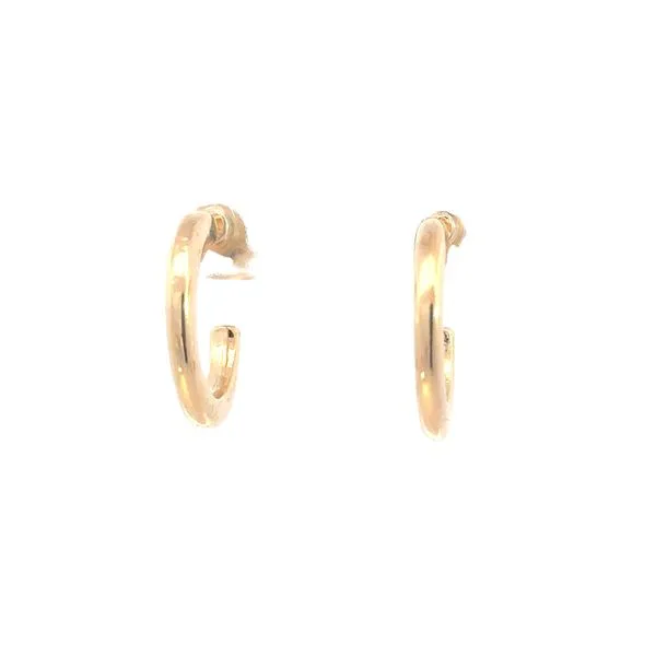 Gold Filled small hoop earring Image 3 Bryan Jewelry Prattville, AL