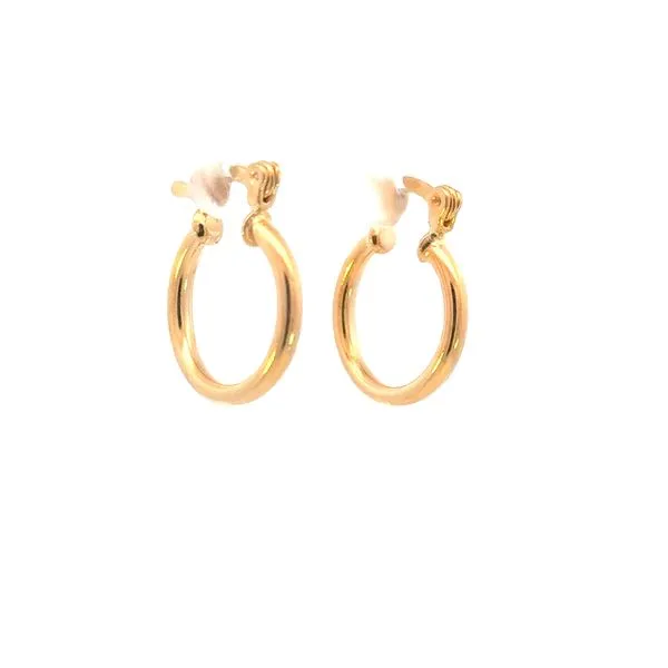 2mm Gold Filled Tubular Hoop -15mm diameter Image 2 Bryan Jewelry Prattville, AL