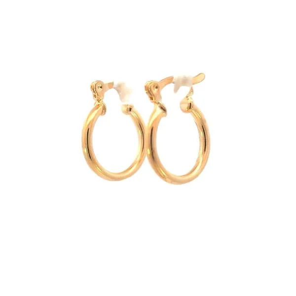 2mm Gold Filled Tubular Hoop -15mm diameter Bryan Jewelry Prattville, AL