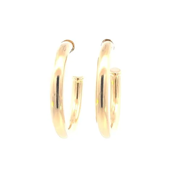 Gold Filled 5.5mm tubular hoop Image 3 Bryan Jewelry Prattville, AL