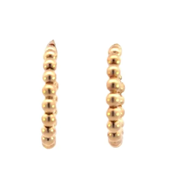 Graduated Beeeaded Hoops in Gold Filled Image 2 Bryan Jewelry Prattville, AL