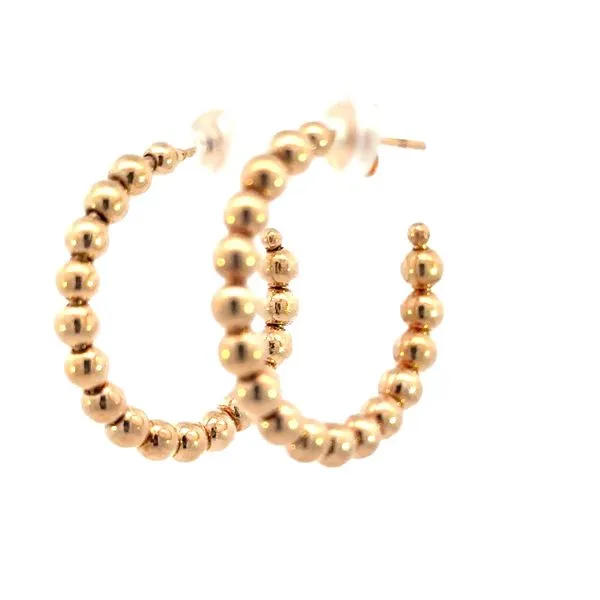 Graduated Beeeaded Hoops in Gold Filled Bryan Jewelry Prattville, AL