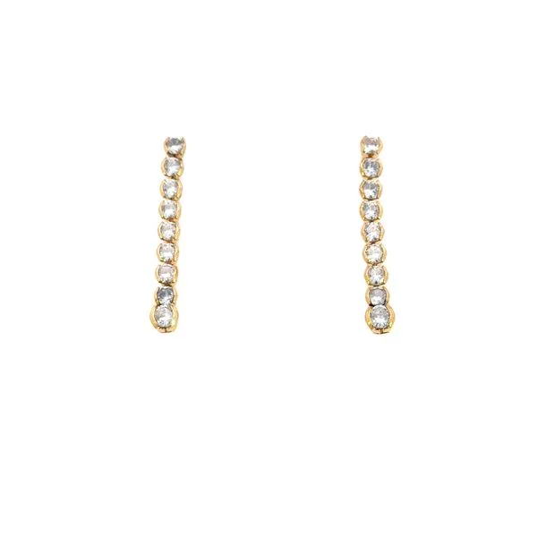 Sparkling Drop Earrings in Gold Filled Bryan Jewelry Prattville, AL