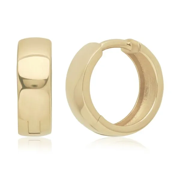 14k yellow Huggie Hoop Earrings Bryan Jewelry Prattville, AL