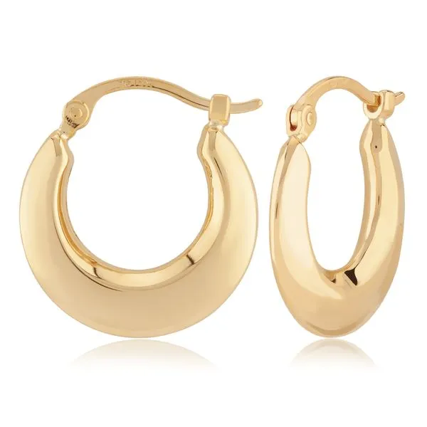 14ky Small Polished Hoop Bryan Jewelry Prattville, AL