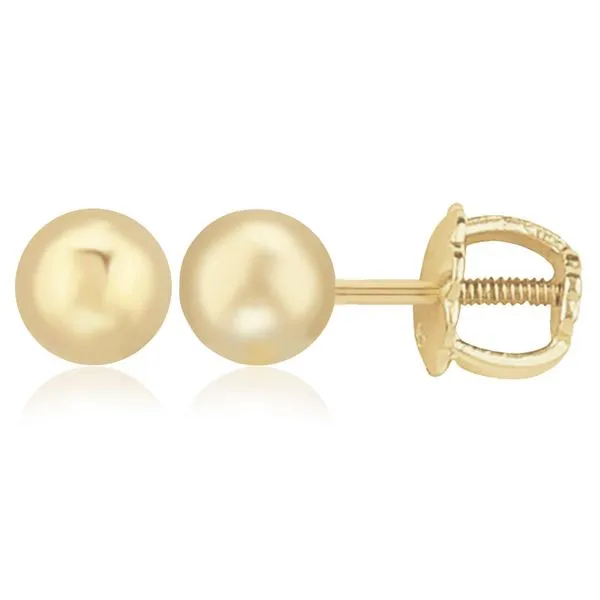 Baby Screw Back Ball Studs in 14ky gold Bryan Jewelry Prattville, AL