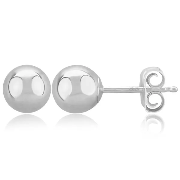 14kw 6mm Ball Earring Bryan Jewelry Prattville, AL