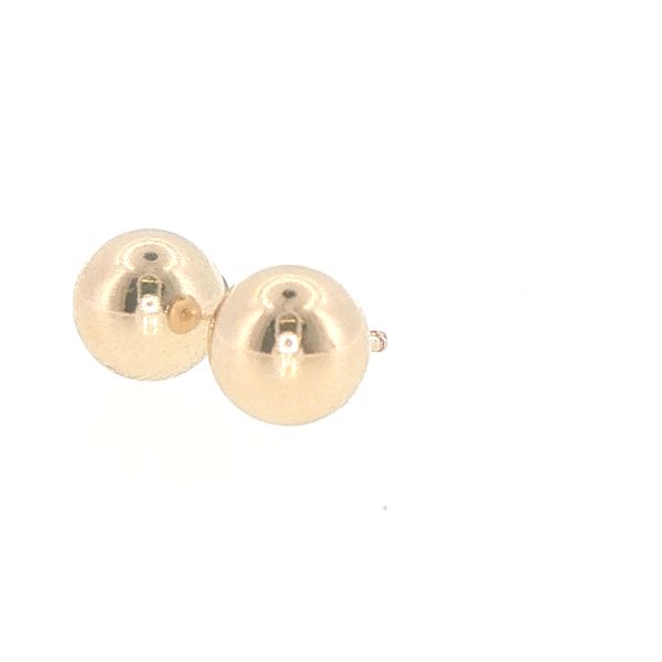 7mm Gold Filled Ball Earrings Image 3 Bryan Jewelry Prattville, AL