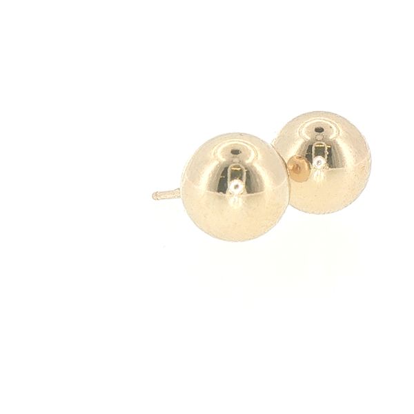 8mm Gold Filled Ball Earrings Image 2 Bryan Jewelry Prattville, AL