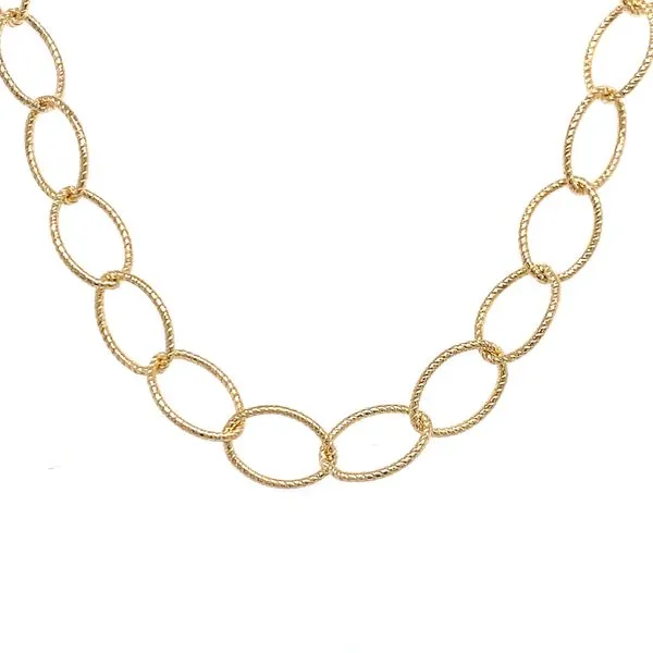 Long Textured  Link Gold Filled Chain Bryan Jewelry Prattville, AL