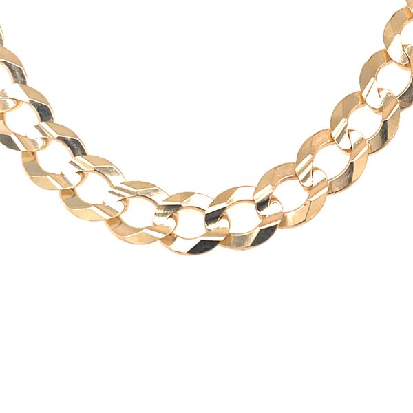 10K Yellow Gold 5.5mm Solid Curb Chain – 24 Inch Bryan Jewelry Prattville, AL
