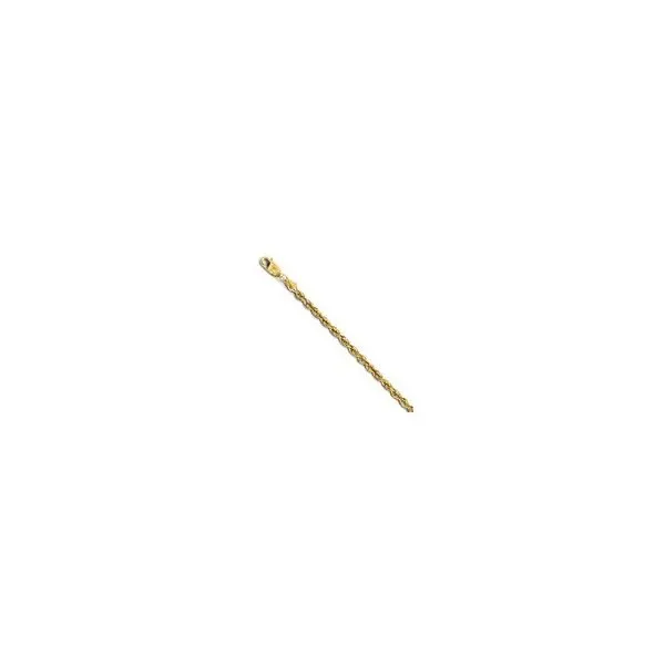 14k 3mm Diamond-Cut Rope Chain Image 2 Bryan Jewelry Prattville, AL