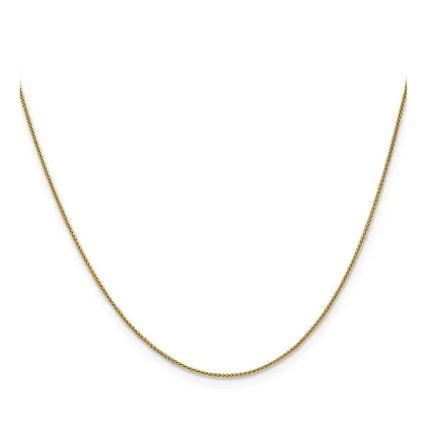 14ky .8mm Spiga Chain in 16 inch length Image 3 Bryan Jewelry Prattville, AL