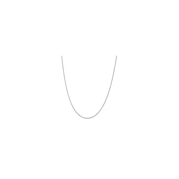 14k .7mm Box Chain with Lobster Clasp in 16 inch length Image 4 Bryan Jewelry Prattville, AL