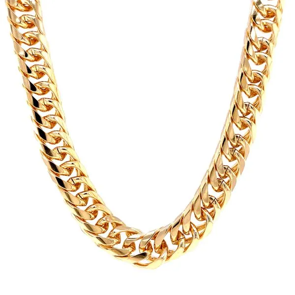 Forever Gold yellow plate cuban chain Bryan Jewelry Prattville, AL