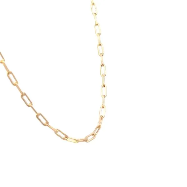 Gold Filled Paper Clip Chain-20 inches Image 3 Bryan Jewelry Prattville, AL
