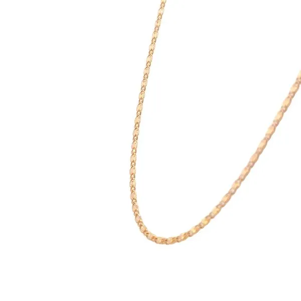 Scroll link in Gold Filled-18 inch Image 2 Bryan Jewelry Prattville, AL