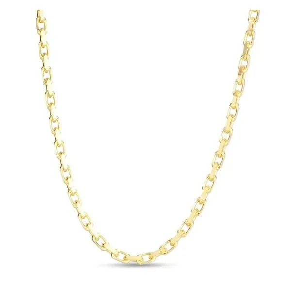 Gold over Silver 3.4mm French Cable Chain Bryan Jewelry Prattville, AL