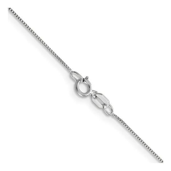 Ladies 14kw .5mm baby box with spring ring Bryan Jewelry Prattville, AL